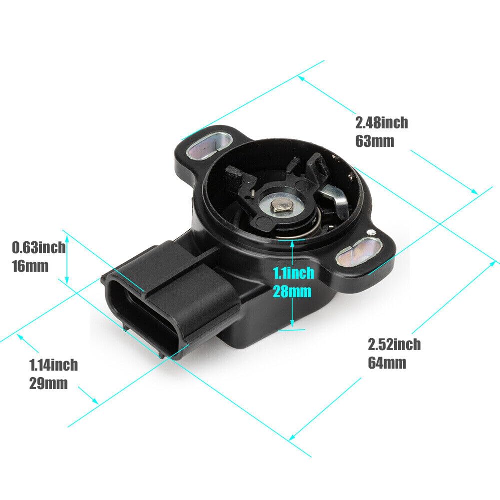 ya 4 8.8 Throttle Position Sensor for Jaguar XJ XJ8 XJR XK XK8 2002-2005 New 198500-3250