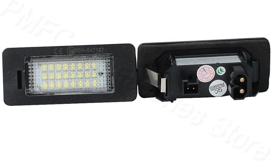 ya 4 8.10 A pair of license plate lights suitable for BMW E39 M5 E70 E71 X5 X6, suitable for BMW e60 number