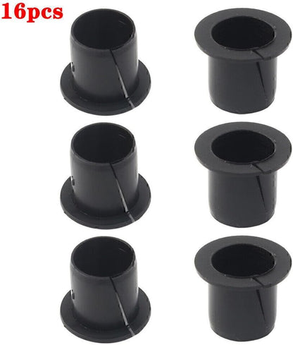 ya 4 8.10 Front A-Arm DELRIN Bushing Kit Ski-Doo REV 505070566 Fit Motorcycle Black