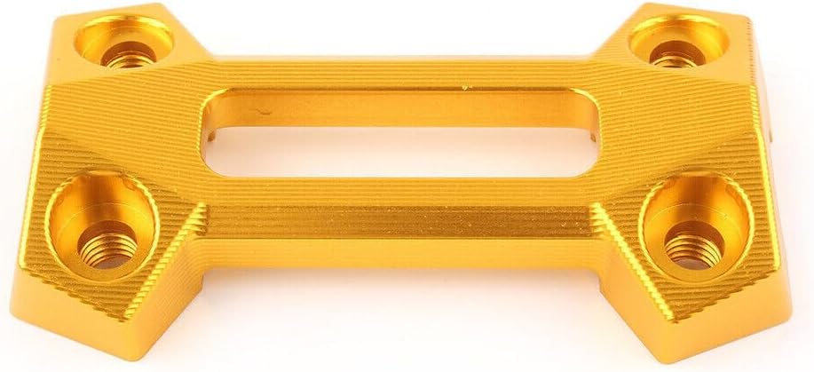 ya 6 8.14 Handlebar Fat Bar Riser Mount Clamp Top Cover Fit for Kawasaki Z900 2017-2022 Gold