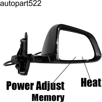 ya 7 8.24 baidi for Tesla Model Y 2020-2023 Black Right Passenger Side Mirror 13 Pin Heated