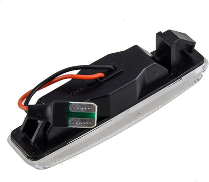 ya 4 8.14 Clear lens LED dynamic side signal marker indicator light fits for BMW 5 E39 ww @
