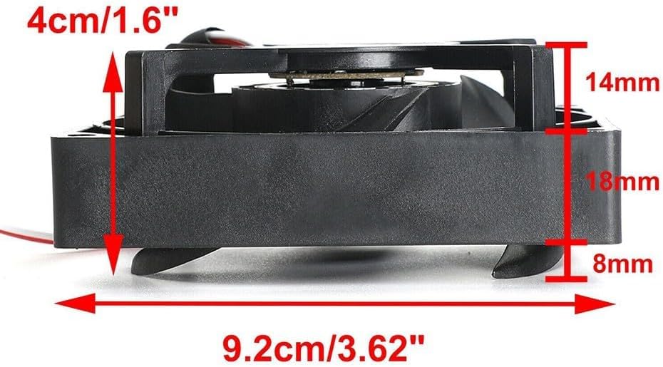ya 26 10.21 baidi 92 * 92mm New zers Home Appliances Motor Fan Flow Fan 0.3A 1pcs