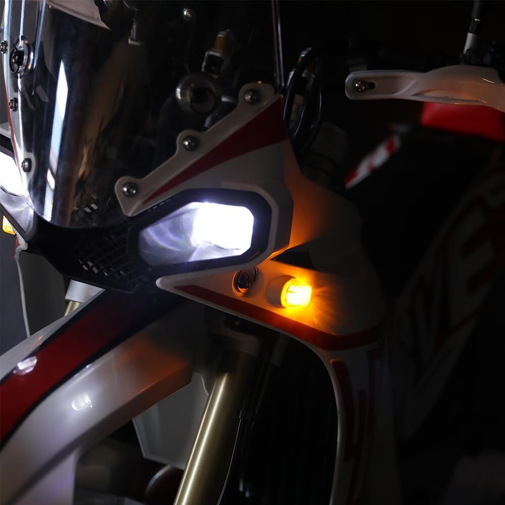 ya 13 9.15 baidi LED 12V Front for Mini Turn Signal Light Indicator Lamp For KOVE 450 Rally 2023-2024