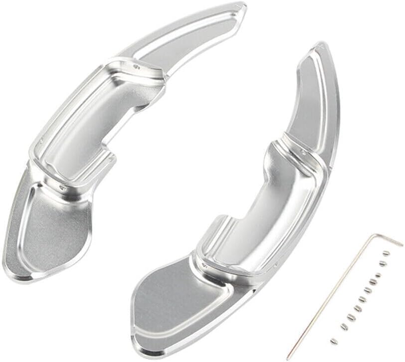 ya 10 9.16 zhengce Steering Wheel Shift Paddle Shifter Extension Silver Fit for Lexus GS250 GS
