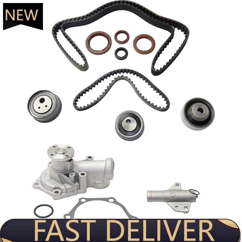 ya 10 9.16 baidi Timing Belt Water Pump Kit for Mitsubishi Eclipse Galant 2.4L SOHC 16 Valve 4G69