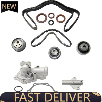 ya 10 9.16 baidi Timing Belt Water Pump Kit for Mitsubishi Eclipse Galant 2.4L SOHC 16 Valve 4G69