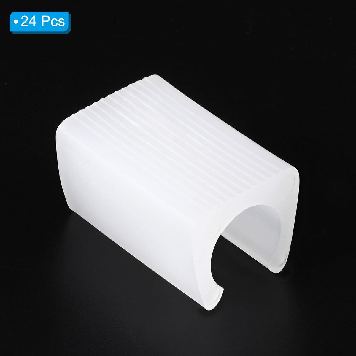 ya 26 10.21 baidi 14mm Chair Leg Cover, 24Pcs Plastic Non-Slip Furniture Feet Protectors White