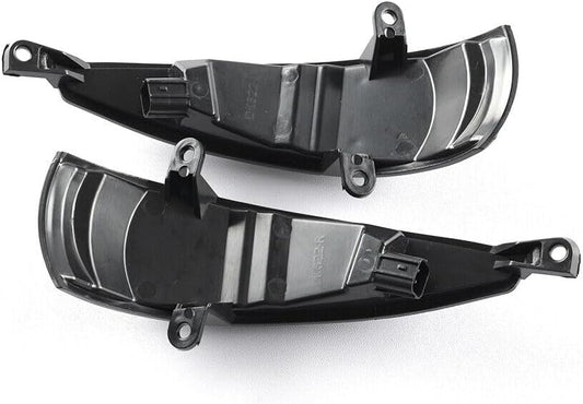 ya 4 8.10 Smoked LED Side Mirror Turn Signal Lights for 2006-2011 for Honda for Civic MK8 Hatchback 