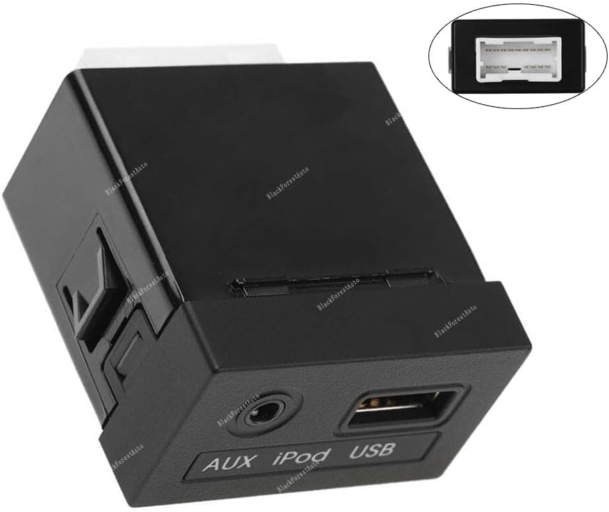 ya 5 8.10 for Hyundai for Elantra Sedan Coupe 2011-2013 96120-3X000 AUX USB Jack Assy Control