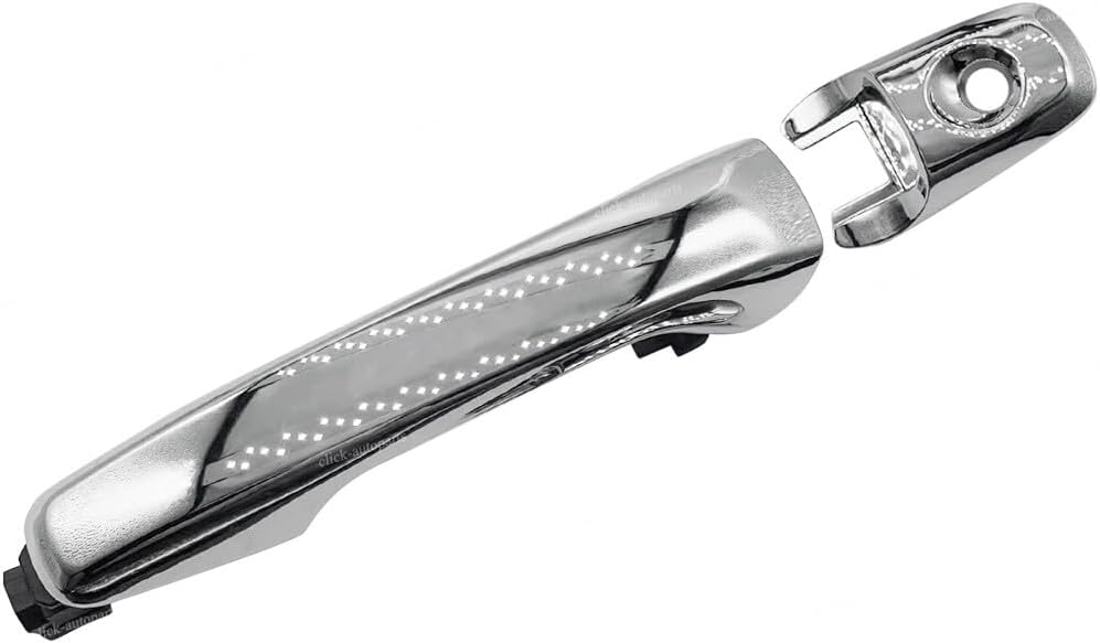 ya 9 10.24 Front Left Side Exterior Door Handle All Chrome Fits 2011-2017 for Ford Explorer