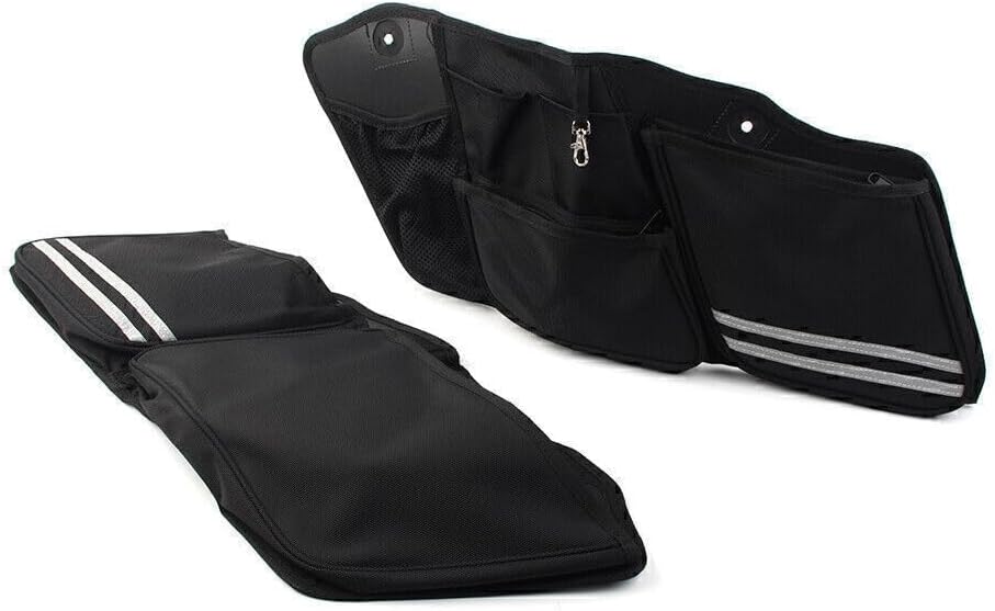 ya 11 9.14 baidiSaddlebag Liners Travel Packs Black Fit for Harley Touring Road King FLTR FLHX 14-20