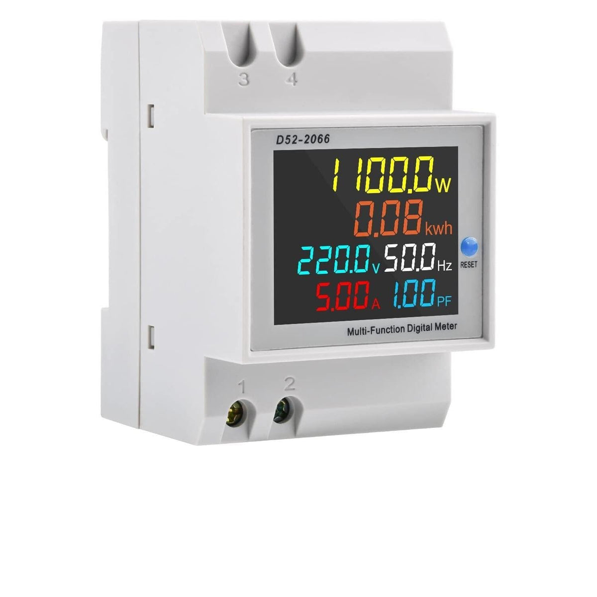 ya 16 10.20 baidi 6IN1 AC Monitor AC 40V~300V 100A Voltage Current Power Frequency Energy Meter