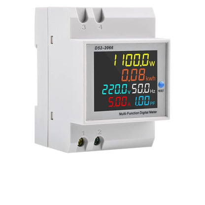 ya 16 10.20 baidi 6IN1 AC Monitor AC 40V~300V 100A Voltage Current Power Frequency Energy Meter