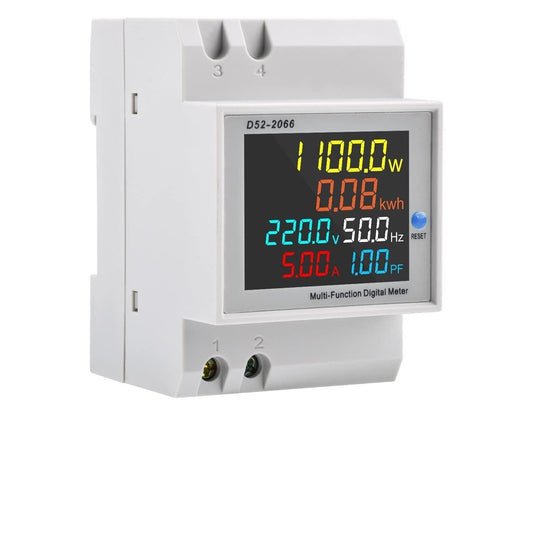 ya 16 10.20 baidi 6IN1 AC Monitor AC 40V~300V 100A Voltage Current Power Frequency Energy Meter