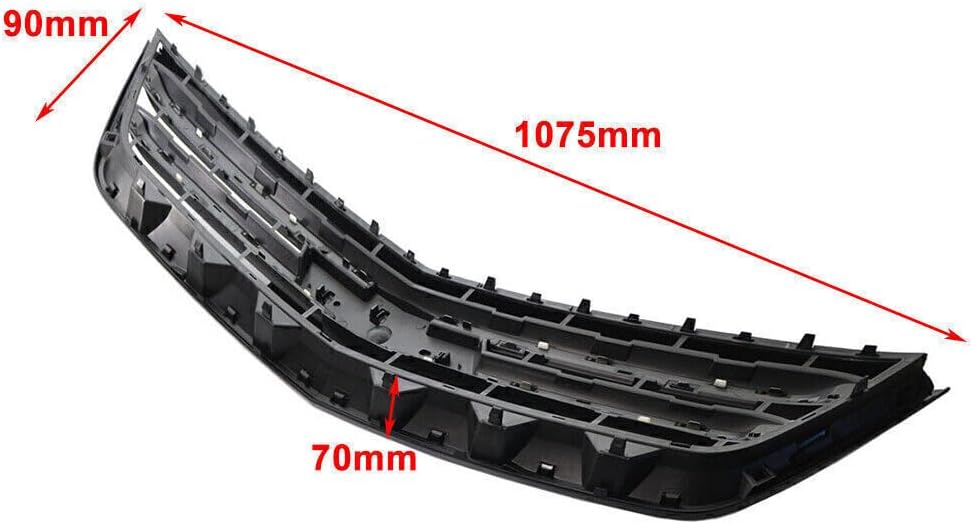 ya 2 8.15 Silver Plating Front Bumper Grille for Chevrolet Impala 2014-2020 2019 2018 2017
