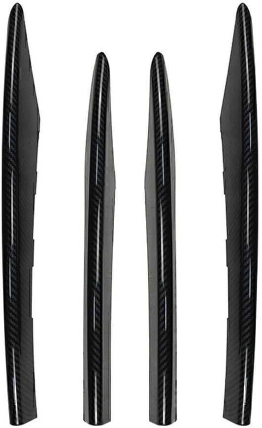 ya 4 8.14 Carbon Front Fog Light Decor Cover Trim Fit for Benz E Class W213 E260 E300 E53 2021