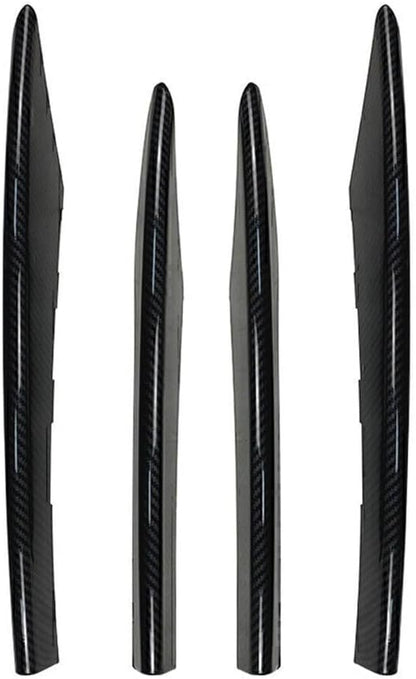 ya 4 8.14 Carbon Front Fog Light Decor Cover Trim Fit for Benz E Class W213 E260 E300 E53 2021