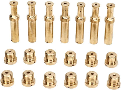 ya 13 9.15 baidi 1x Carburetor Main Intermediate Jet Set/19 pcs 35 0995 For S&S B E G Carburetors
