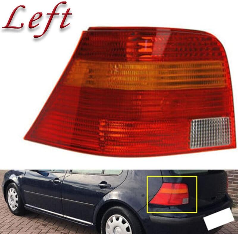 ya 2 8.15 Left rear taillight suitable for VW Golf 4 MK4 IV 1998-2002