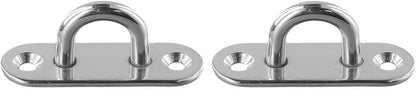 ya 26 10.21 baidi 2¡Á Heavy Duty Stainless Steel Hook Mount Ceiling Fan Chandel Ceiling Hanging Kit