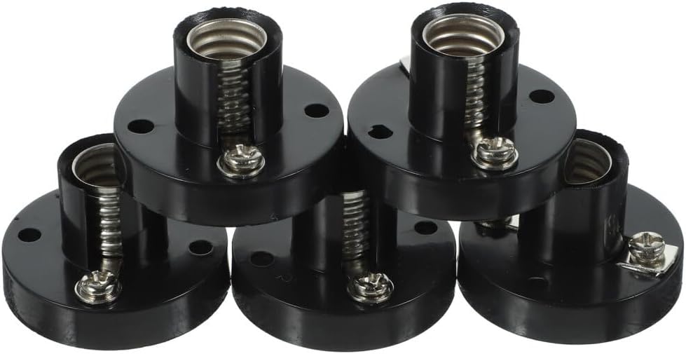 ya 14 9.20 baidi 5PCS Bulb Holders E10 Sockets Light Bulb Holder Screw Lamp Holders E10 Lamp-1