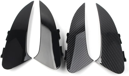ya 4 8.14 Rear Bumper Lip Chin Spoiler Lower Splitter for Mercedes-Benz CLA C118 2020 Blk