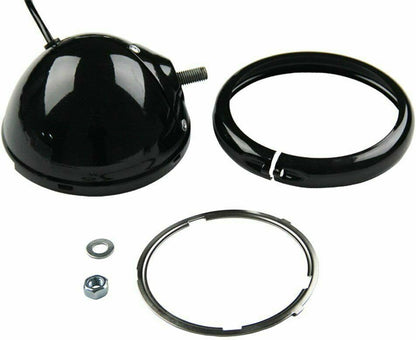 ya 4 8.14 5.75 inch motorcycle round headlight housing with bracket universal housing de