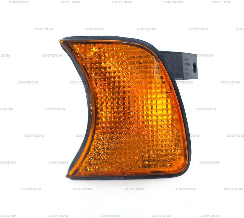 ya 6 8.24 baidi Left + Right Amber Corner Light Turn Signal Light for BMW 5 Series E34 1989-1995