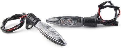 ya 13 9.15 baidi Front LED Turn Signal Indicator Light Clear Lens Fit for BMW HP4 S1000R S1000RR Pair