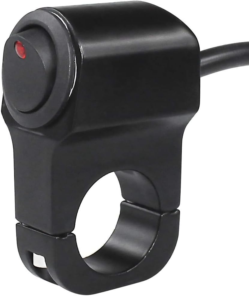 ya 4 8.14 7/8 ATV Handlebar Light Switch CNC Aluminum Alloy Fog Light Brake Light Switch