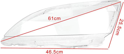 ya 4 8.10 Paar scheinwerferglas Abdeckung Kunststoff Shell Case f¨¹r for Honda for Accord 03-07 L+R
