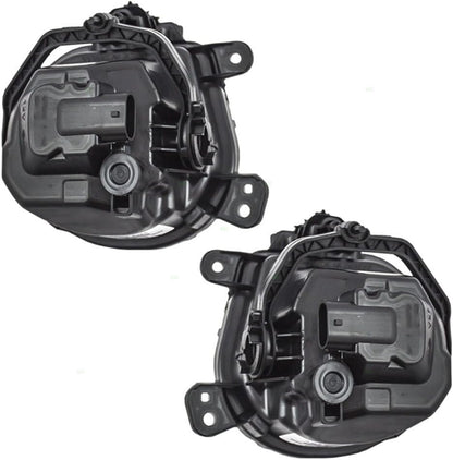 ya 4 8.10 2 Pack Left and Right Fog Light LED for BMW X3 F25 X4 F26 X5 F15 F85 X6 F16 XYD