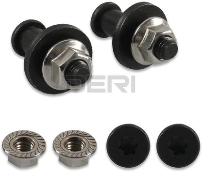 ya 10 9.16 baidi 2X Rear Tailgate Striker Latch Lock Bolts for Chevrolet Silverado for GMC for Sierra