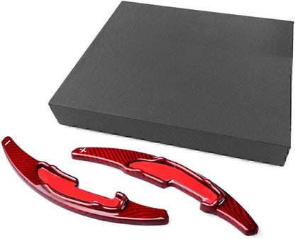 ya 5 8.24 baidi Steering Wheel Shift Paddle Extension Trim Carbon Fiber Fit for BMW M2/3/4/5 X5M X6M