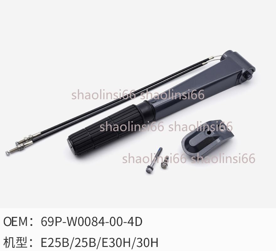 ya 2 8.15 Outboard Steering Control Tiller Handle 69P-W0084-00-4D Fit for Yamaha 25/30HP