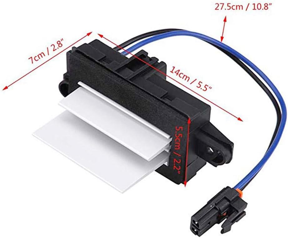 ya 11 9.14 baidi1PC for Chevy Trailblazer EnvoyFront HVAC Heater Blower Motor Resistor 53-69738