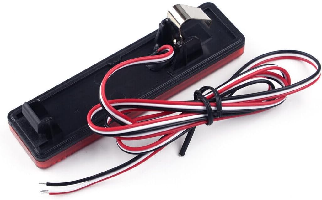 ya 4 8.10 Red one pair R+L side turn signal stop light rear tail light fit for Opel Vauxhall 