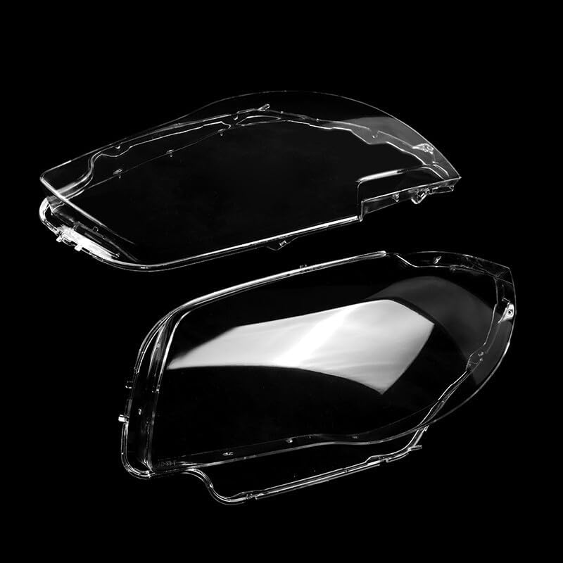 ya 10 9.16 zhengce 2x headlights glass spreader clear cover for BMW E81 E82 E87 E88 2003-11
