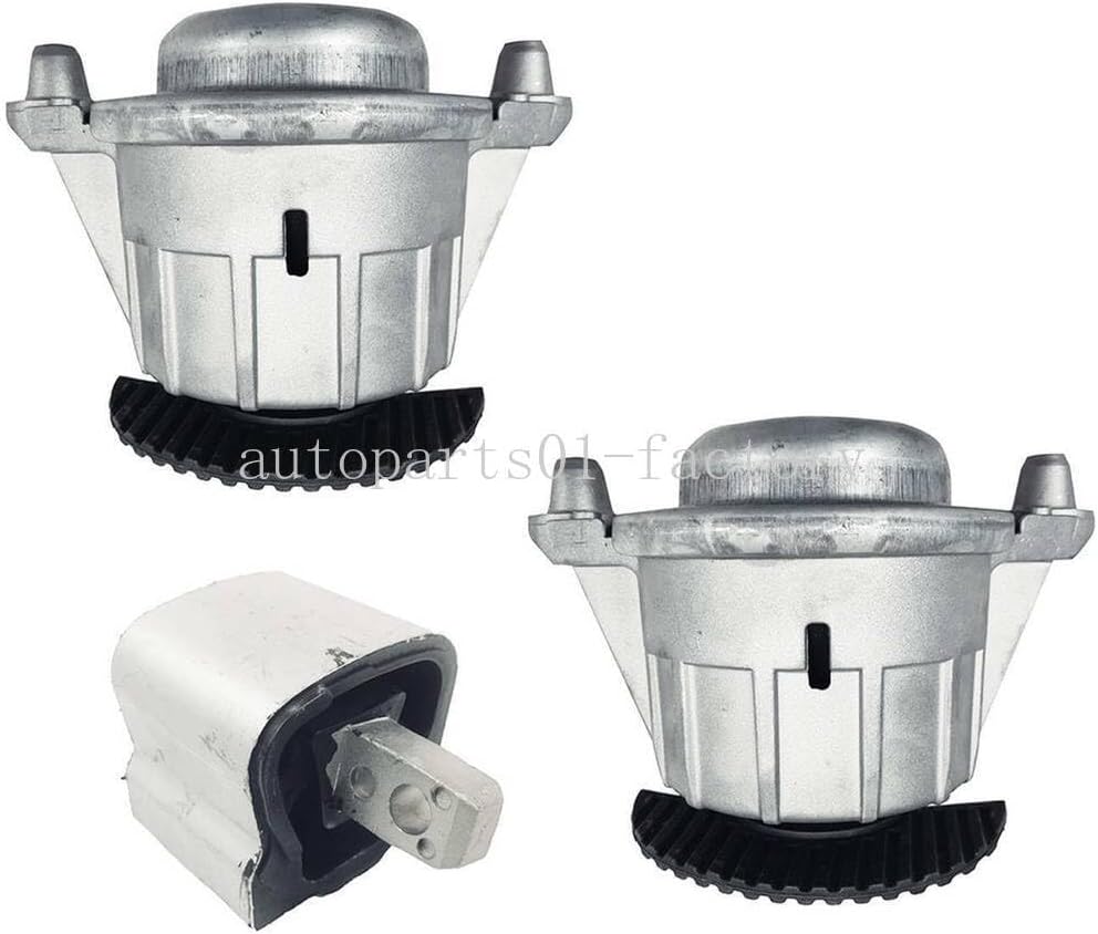 ya 5 8.24 baidi 3PCS Engine Motor & Transmission Mount for Mercedes-Benz C300 C350 E350
