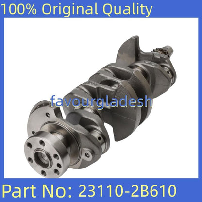 ya 6 8.24 baidi for Hyundai Accent for Veloster for Kia Rio Soul 1.6L 2012-2019 23110-2B610 Crankshaft