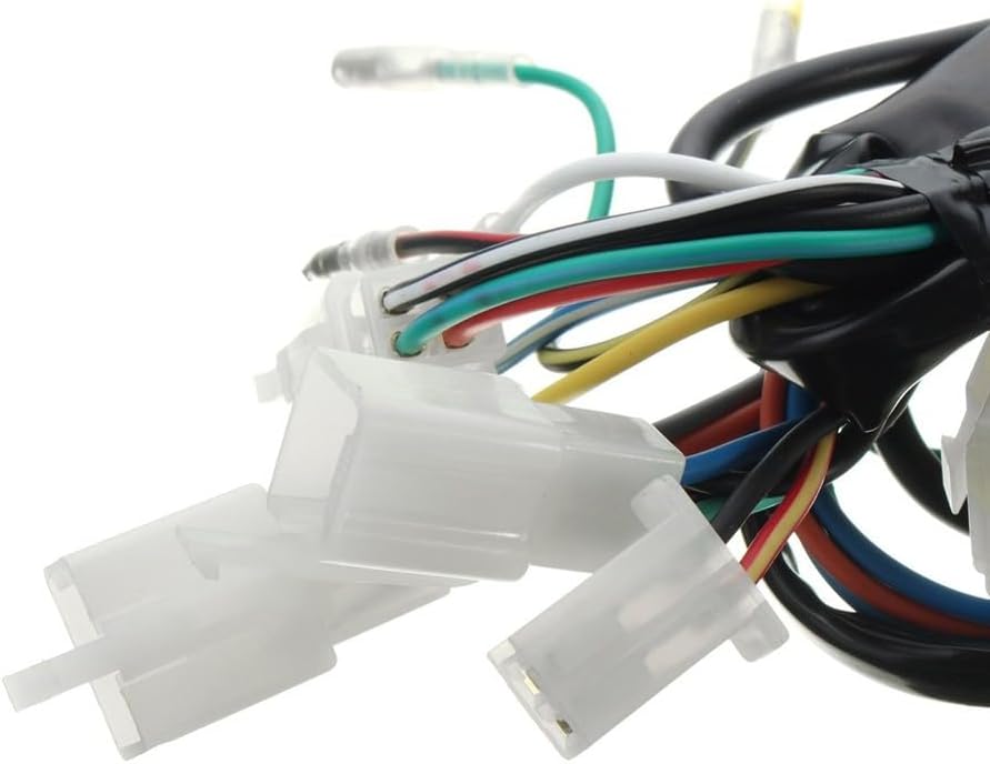 ya 6 8.24 baidi Motorcycle Wiring Machine Electric Start Wiring Loom Harness For Pit Bike ATV