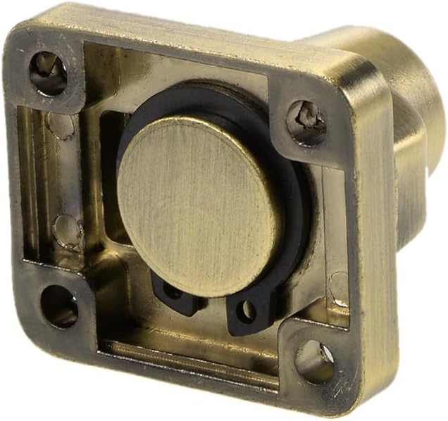 ya 26 10.21 baidi 3-inch Keyed Hasp Locks w Screws for Door Keyed Alike Bronze Tone