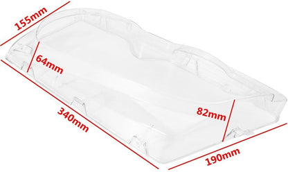 ya 11 9.14 zhengce 2x Front Headlight Lens Cover For 1999-2003 for BMW E46 2DR M3 2001-06 Pre-
