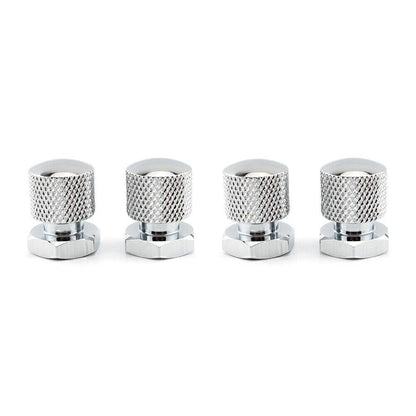 ya 6 8.14 for Harley Davidson Touring Silver Solo for SEAT Nuts Mounting Nuts 1/4-20 Thread