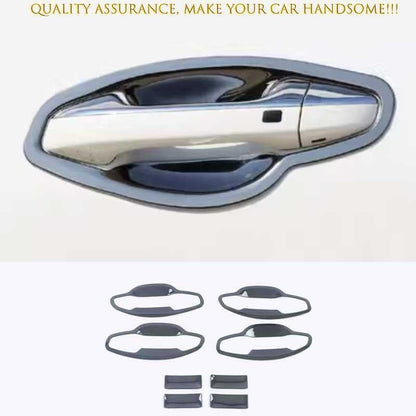 ya 5 8.10 for Kia K5 Optima 2021-2024 Black Look Exterior Side Door Handle Bowl Cover Trim