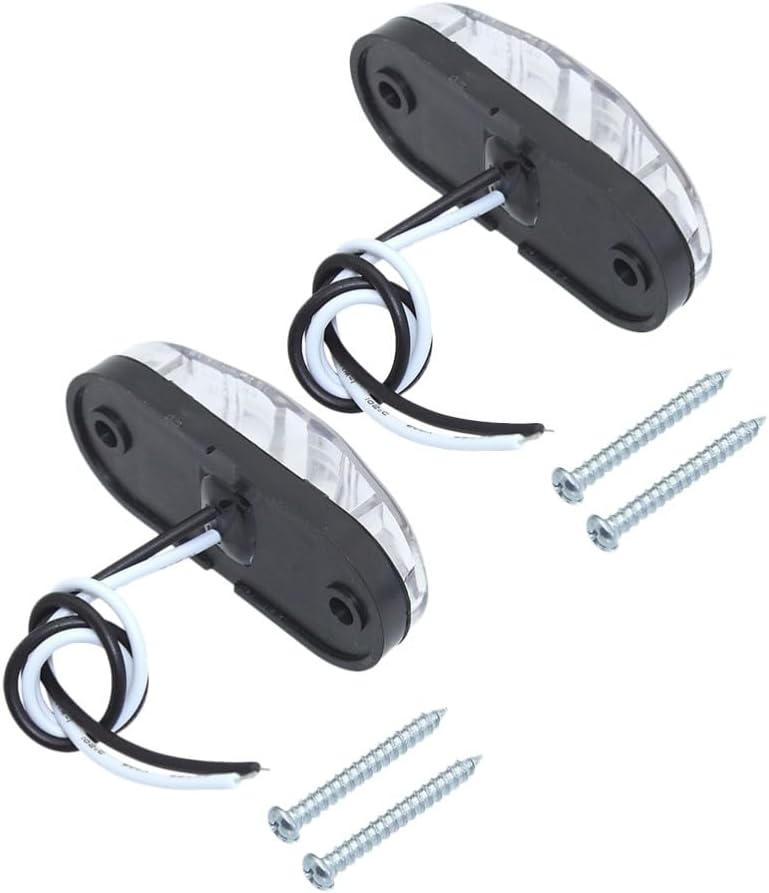 ya 13 9.15 baidi 2 Pcs Signal Light Turn Lights for The Trailer Replacement Lighting Marker