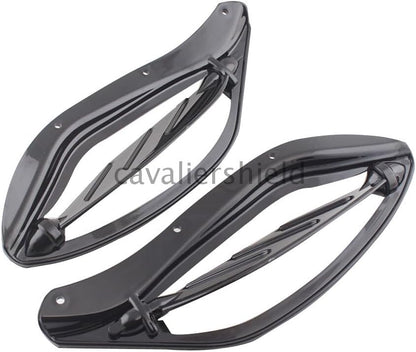 ya 23 10.7 baidi 2 Color Adjustable Fairing Side Wind Air Deflector for Harley Touring 1996-2013