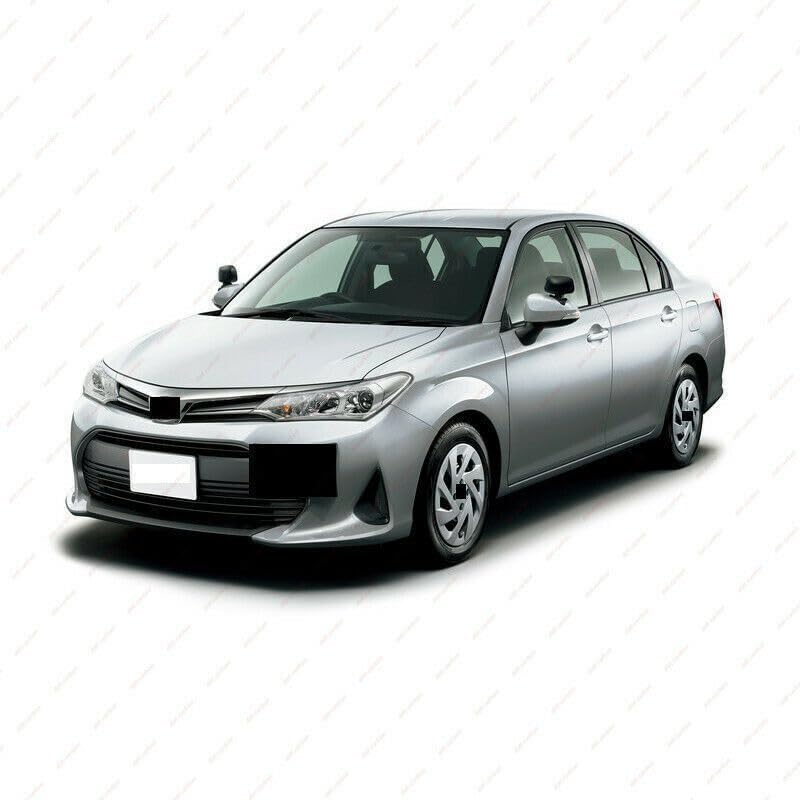 ya 4 8.24 baidi A pair of ABS electroplating front bumper fog lamp protective cover for Toyota for Corolla AXIO 18-20 2*