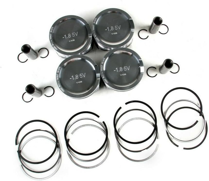 ya 4 8.14 Suitable for Audi A4 for VW Beetle for JETTA for Golf GTI 1.8T 20V engine piston/needle STD 81mm 4x
